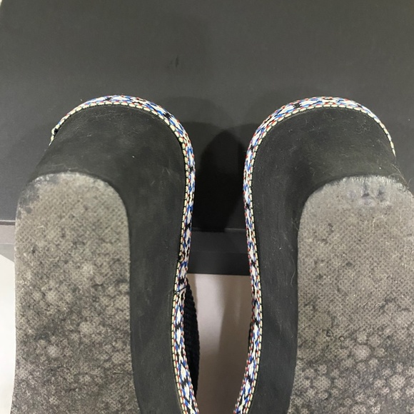 Rocket Dog Wedge-Aztec Pattern Trim- Flip Flop- Sze 8-8.5 - Picture 8 of 14